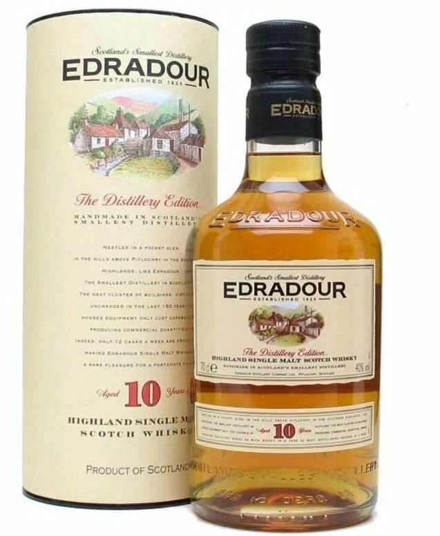 Edradour 10 Year Old The Distillery Edition Whisky (1x70cl) - TwoMoreGlasses.com