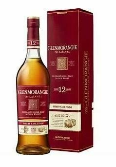 Glenmorangie The Lasanta 12 Year Old Sherry Cask Finish Single Malt Whisky (1x70cl) - TwoMoreGlasses.com