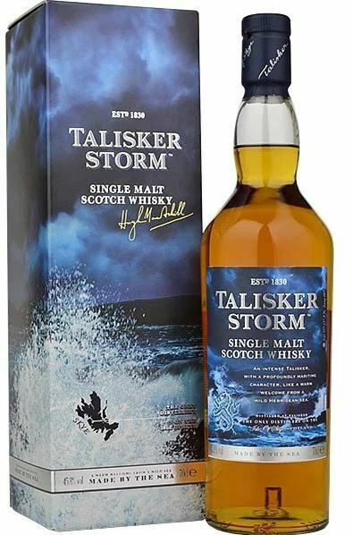 Talisker Storm Single Malt Scotch Whisky (1x70cl) - TwoMoreGlasses.com