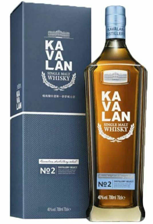 Kavalan Distillery Select No.2 Single Malt Whisky (1x70cl) - TwoMoreGlasses.com