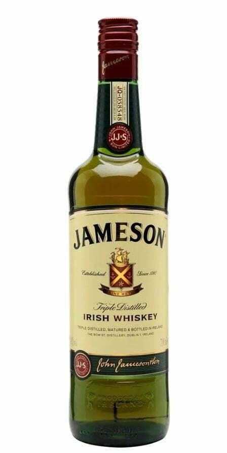 Jameson Blended Irish Whiskey (1x70cl) - TwoMoreGlasses.com