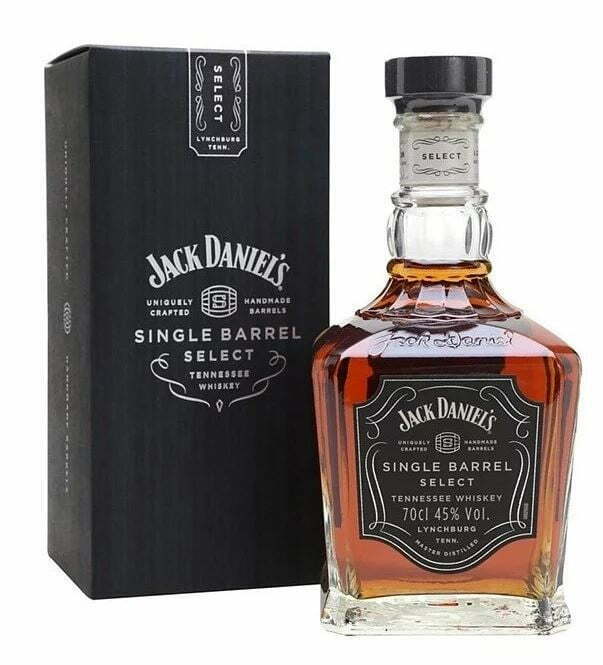 Jack Daniel's Single Barrel Select American Whiskey (1x70cl) - TwoMoreGlasses.com