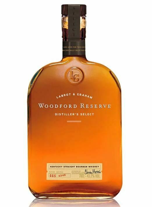 Woodford Reserve Kentucky Straight Bourbon Whiskey (1x75cl) - TwoMoreGlasses.com