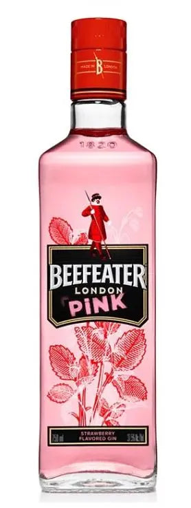 Beefeater Pink Gin (1x70cl) - TwoMoreGlasses.com