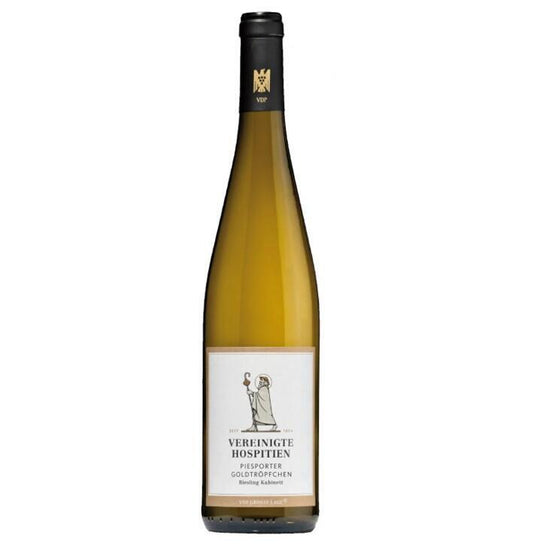 Vereinigte Hospitien Piesporter Goldtropfchen Riesling Spatlese 2021 (6x75cl) - TwoMoreGlasses.com