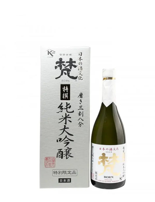 Born Tokusen Junmai Daiginjo 梵 特撰 純米大吟釀 (1x72cl) - TwoMoreGlasses.com