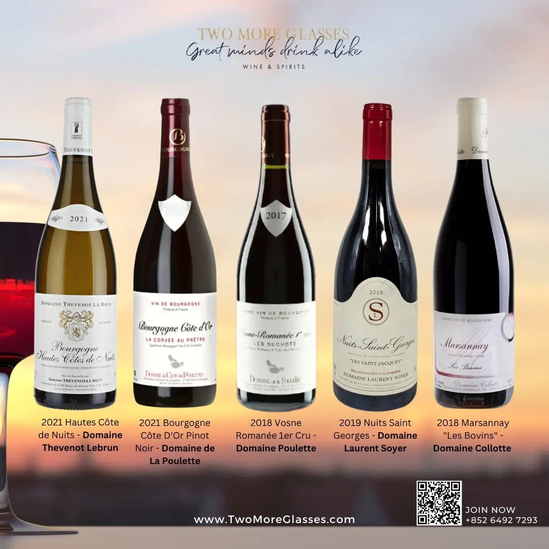 [Wine Tasting] Burgundy Wine Tasting - 5 Domaines (Sheung Wan 8-Jun) - TwoMoreGlasses.com
