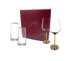Lucaris Jovial Toast Set - TwoMoreGlasses.com