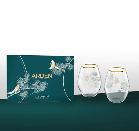 Lucaris Arden Stemless Set (2x62cl) - TwoMoreGlasses.com