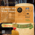 [Wine Dinner] La Rioja Alta Wine Dinner (SOW 21-Sep) - TwoMoreGlasses.com