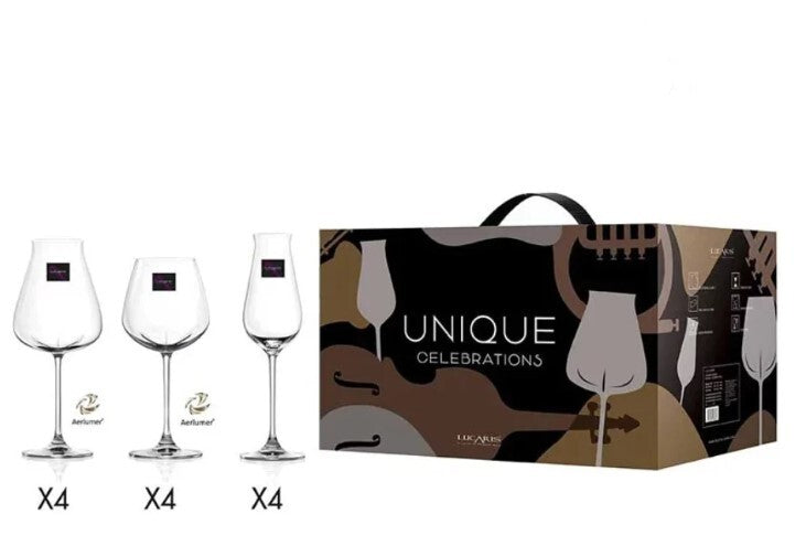 Lucaris Unique Celebrations Set - TwoMoreGlasses.com