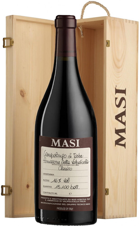 Masi Campolongo di Torbe Amrone 2006 with wooden box (1x150cl) - TwoMoreGlasses.com