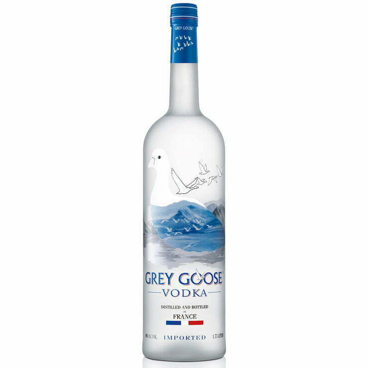 Grey Goose Vodka - 1.75 Litre Magnum (1x175cl) - TwoMoreGlasses.com
