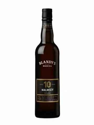Blandys Madeira Malmsey 10 Years Old Madeira (1x75cl) - TwoMoreGlasses.com