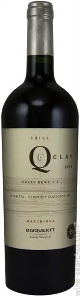 Bisquertt Family Vineyards La Joya Q Clay Syrah Cabernet Sauvignon 2018 (1x75cl) - TwoMoreGlasses.com