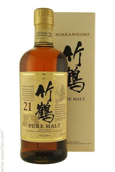 Nikka Taketsuru Pure Malt 21 Year Old (1x70cl) - TwoMoreGlasses.com