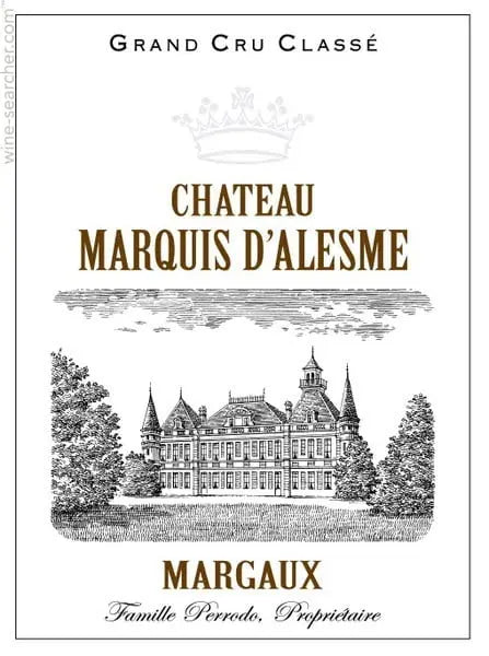 Chateau Marquis D'Alesme Becker 2007, Margaux (1x75cl) - TwoMoreGlasses.com