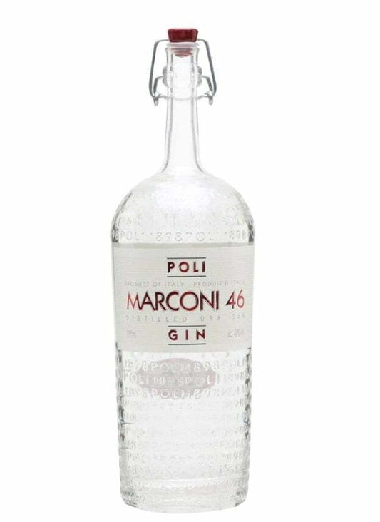 Distillerie Poli Marconi 46 Dry Gin 46% (1x70cl) - TwoMoreGlasses.com
