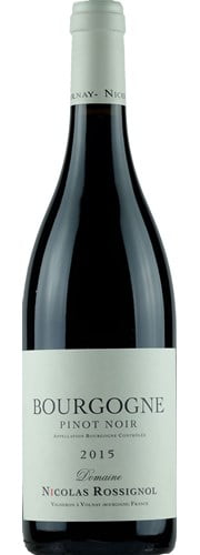 Domaine Nicolas Rossignol Bourgogne Pinot Noir 2020 (1x75cl) - TwoMoreGlasses.com
