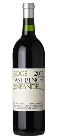 Ridge East Bench Zinfandel, Dry Creek Valley 2020 (1x75cl) - TwoMoreGlasses.com