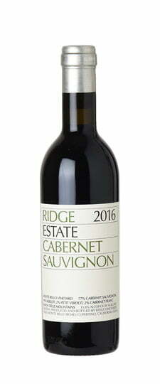 Ridge Santa Cruz Mountains Estate Cabernet Sauvignon 375ml 2019 (1x37.5cl) - TwoMoreGlasses.com