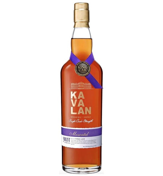 Kavalan Solist Moscatel Sherry Single Cask Strength (1x75cl) - TwoMoreGlasses.com