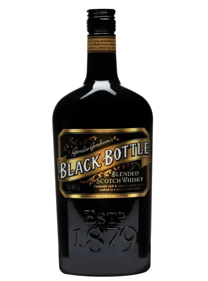 Black Bottle Blended Scotch Whisky 40% (1x70cl) - TwoMoreGlasses.com