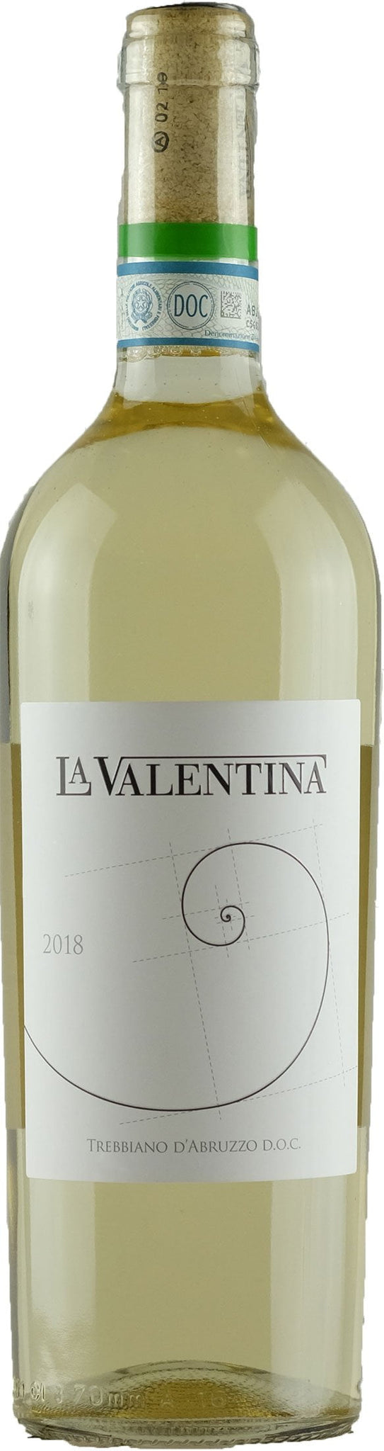 La Valentina Trebbiano d'Abruzzo Bianco 2018 (1x75cl) - TwoMoreGlasses.com