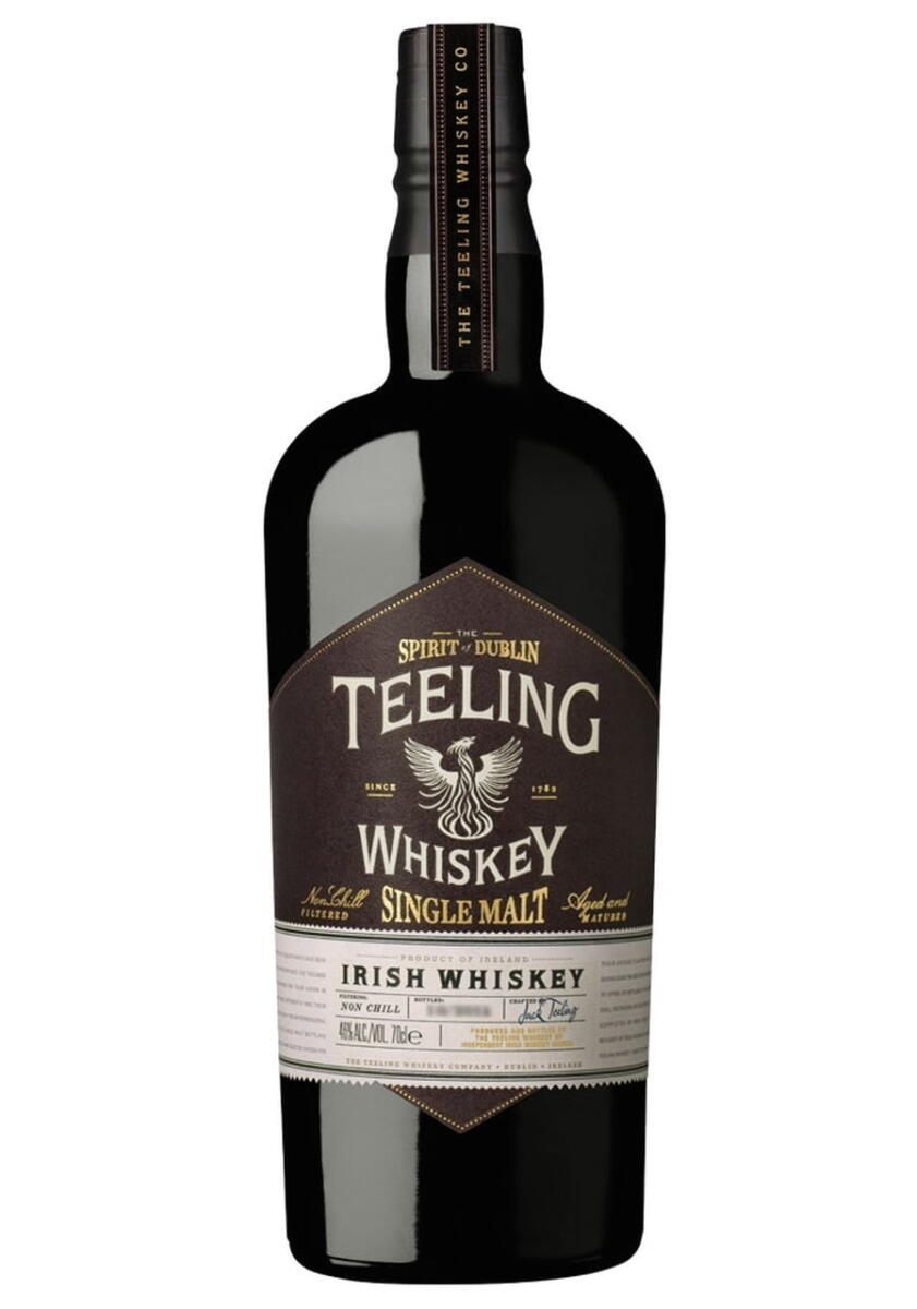 Teeling Single Malt Irish Whiskey NV (1x70cl) - TwoMoreGlasses.com