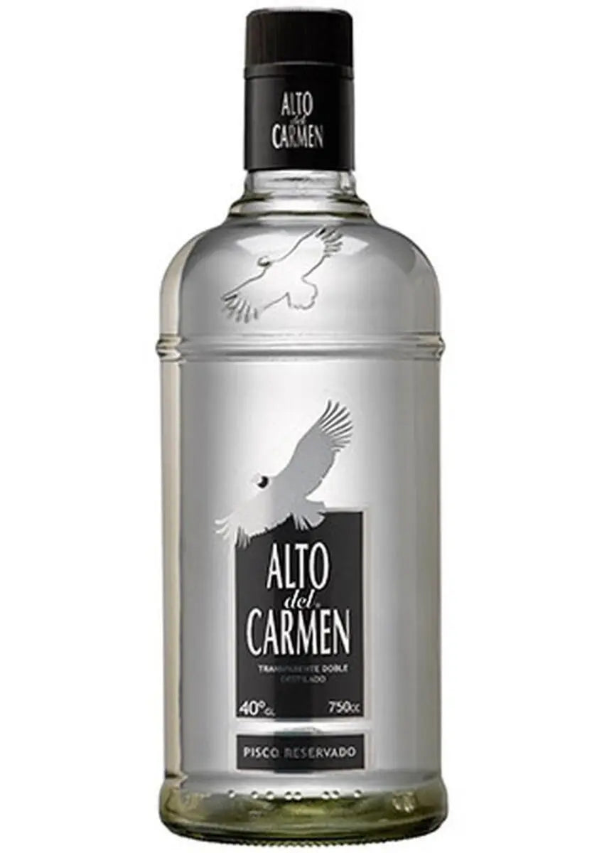 Alto del Carmen Transparent Double Distilled, Pisco NV (1x75cl) - TwoMoreGlasses.com