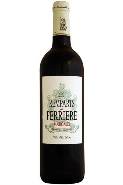 Les Remparts de Ferriere 2018 Chateau Ferriere 2nd label Margaux (1x75cl) - TwoMoreGlasses.com
