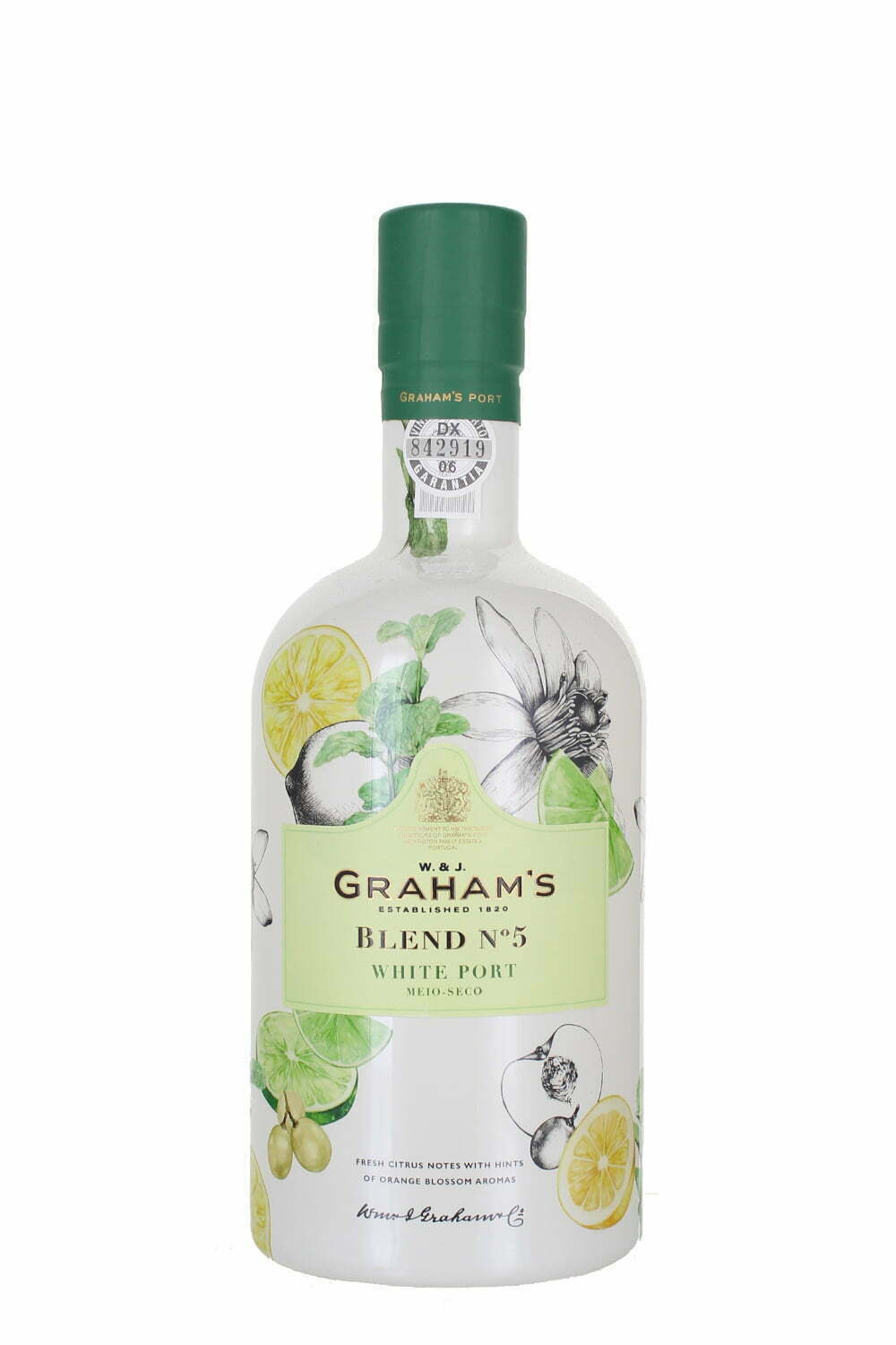 Graham's Blend No. 5 White Port (1x75cl) - TwoMoreGlasses.com