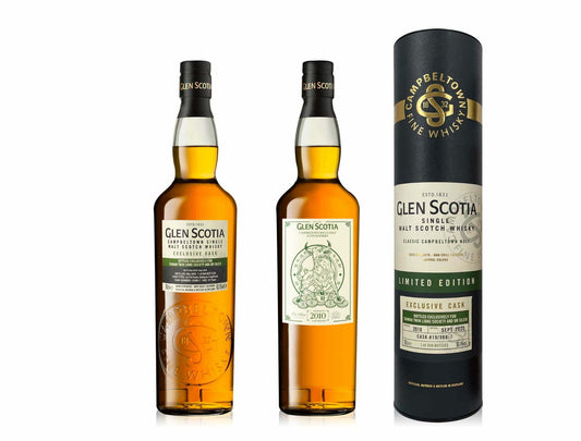 Or Sileis Glen Scotia Px Peat Sherry Single Cask Whisky 2010 (1x70cl) - TwoMoreGlasses.com