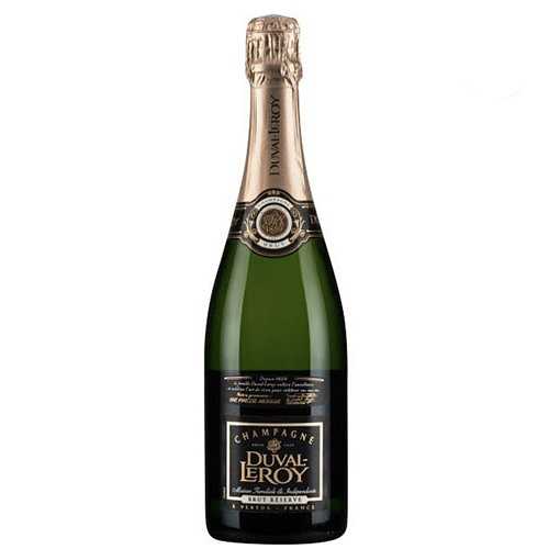 Duval-Leroy Champagne Brut Reserve NV (1x75cl) - TwoMoreGlasses.com
