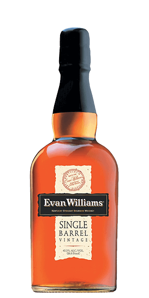 Heaven Hill Distillery - Evan Williams Single Barrel Vintage Bourbon Whiskey (1x75cl) - TwoMoreGlasses.com