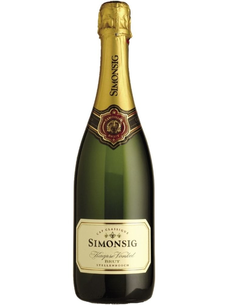 Simonsig Kaapse Vonkel Brut, Stellenbosch 2020 (1x75cl) - TwoMoreGlasses.com