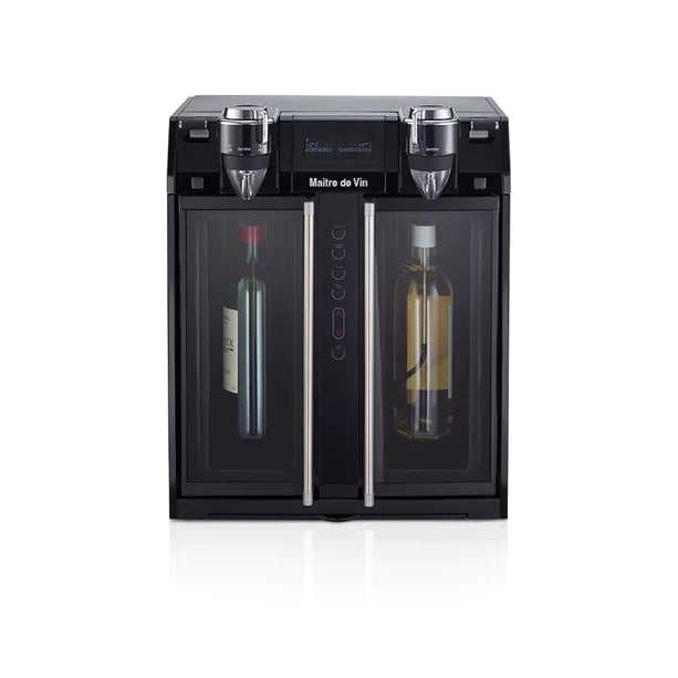 MAITRE DE VIN® SMART MULTI-FUNCTION WINE COOLER AND DISPENSER - TwoMoreGlasses.com