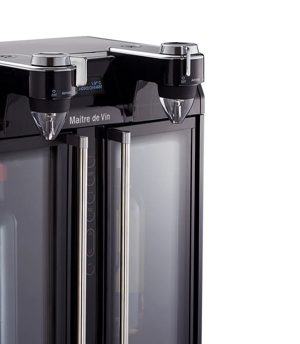 MAITRE DE VIN® SMART MULTI-FUNCTION WINE COOLER AND DISPENSER - TwoMoreGlasses.com