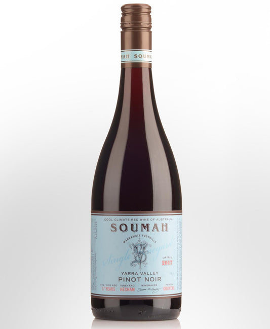 Soumah Single Vineyard Hexham Pinot Noir 2020 (1x75cl) - TwoMoreGlasses.com