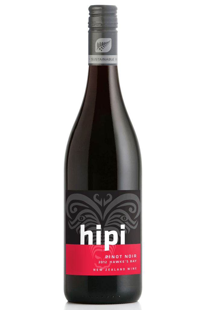 Hipi Pinot Noir 2019, Hawke's Bay (1x75cl) - TwoMoreGlasses.com