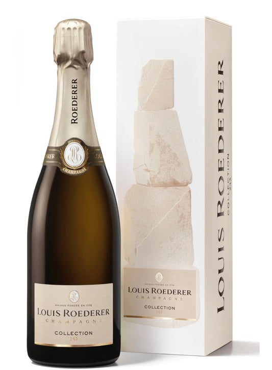 Louis Roederer Collection 243 Brut with Gift Box (1x75cl) - TwoMoreGlasses.com