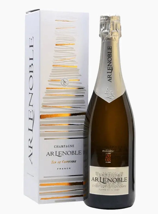 AR Lenoble Grand Cru Blanc de Blancs 2008 (Gift Box) (1x75cl) - TwoMoreGlasses.com