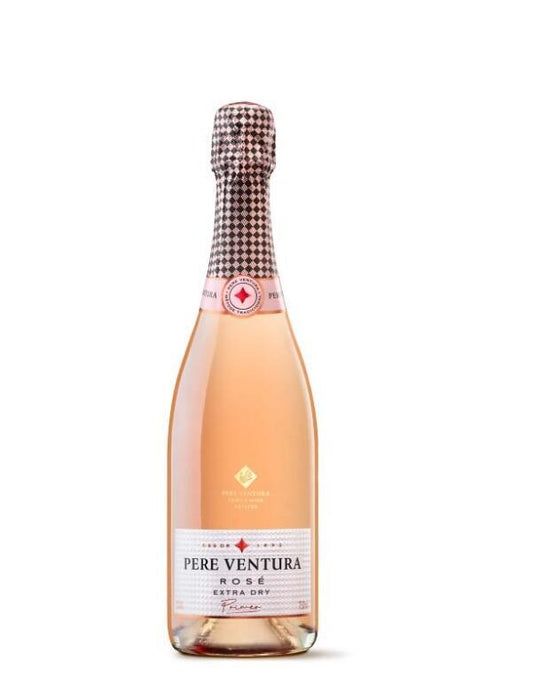 Pere Ventura Cava Pere Ventura Primer Extra Dry Rose NV (1x75cl) - TwoMoreGlasses.com