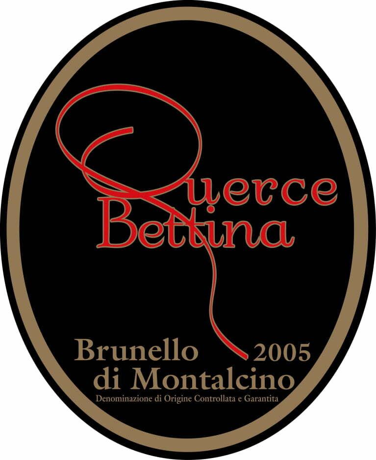 Querce Bettina Brunello di Montalcino 2005 (1x75cl) - TwoMoreGlasses.com
