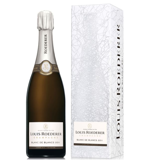 Louis Roederer Blanc de Blancs 2014 with Gift box (1x75cl) - TwoMoreGlasses.com