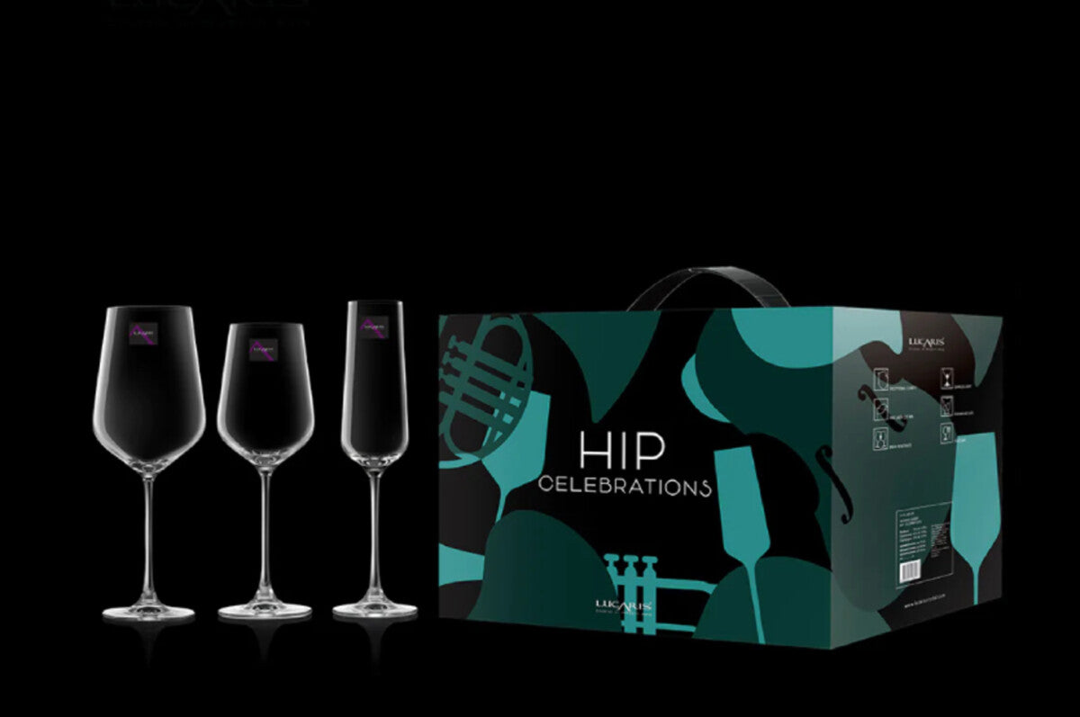 Lucaris Hip Celebrations Set - TwoMoreGlasses.com