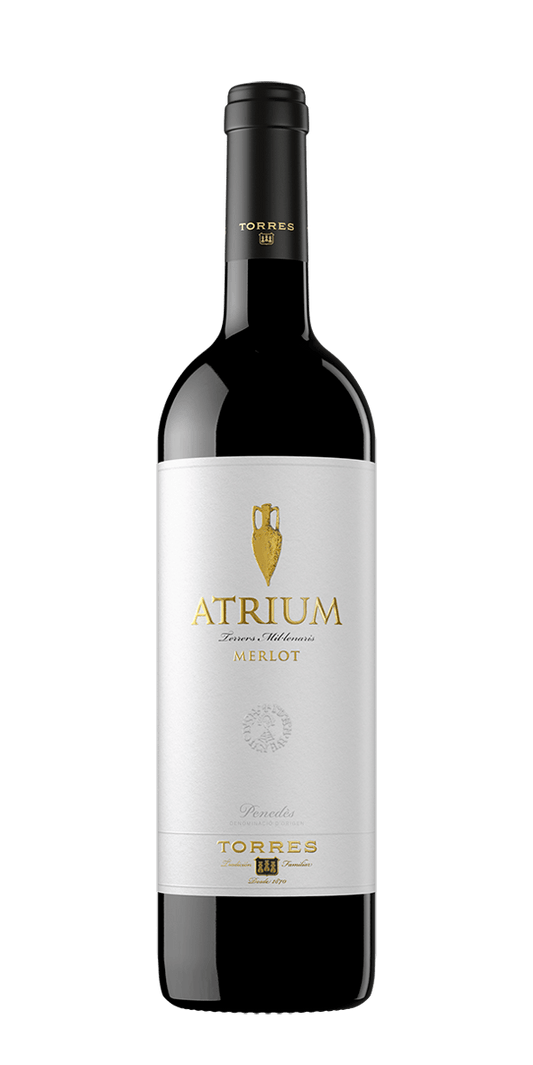 Torres Atrium Merlot 2019 Catalunya (1x75cl) - TwoMoreGlasses.com