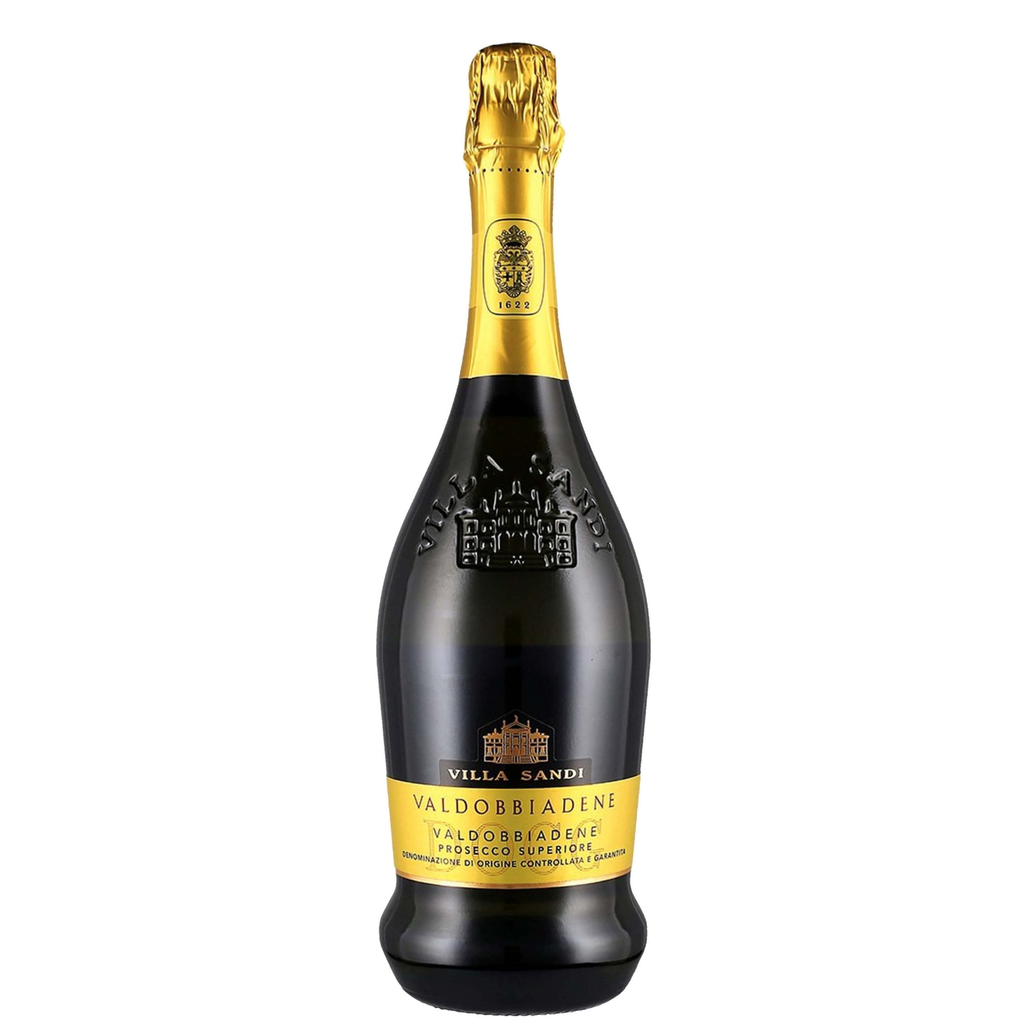 Villa Sandi Valdobbiadene Prosecco Superiore DOCG Spumante Extra Dry NV (1x75cl) - TwoMoreGlasses.com