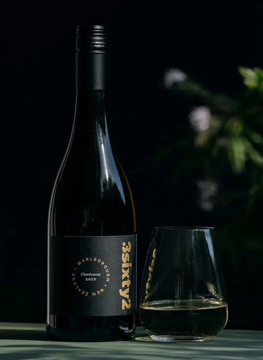 3sixty2 Marlborough Change Maker Chardonnay 2020 (1x75cl) - TwoMoreGlasses.com