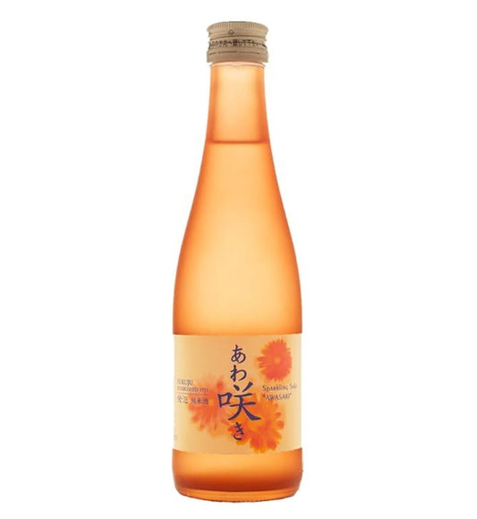Fukuju Awasaki Sparkling Sake ?? ????? ???? (1x30cl) - TwoMoreGlasses.com